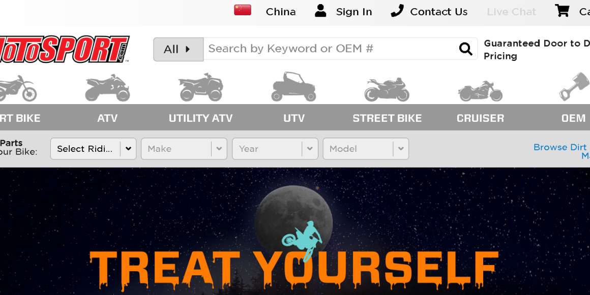 Motosport美国官网：高品质摩托车及配件零售品牌